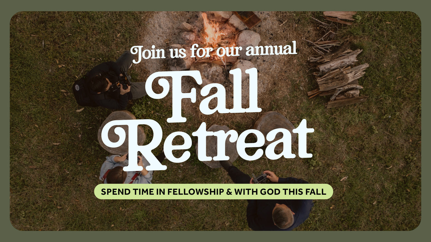 Fall Retreat Invite B Sermon