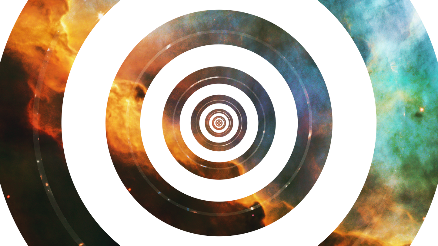 Colorful Space Overlay Circle 01