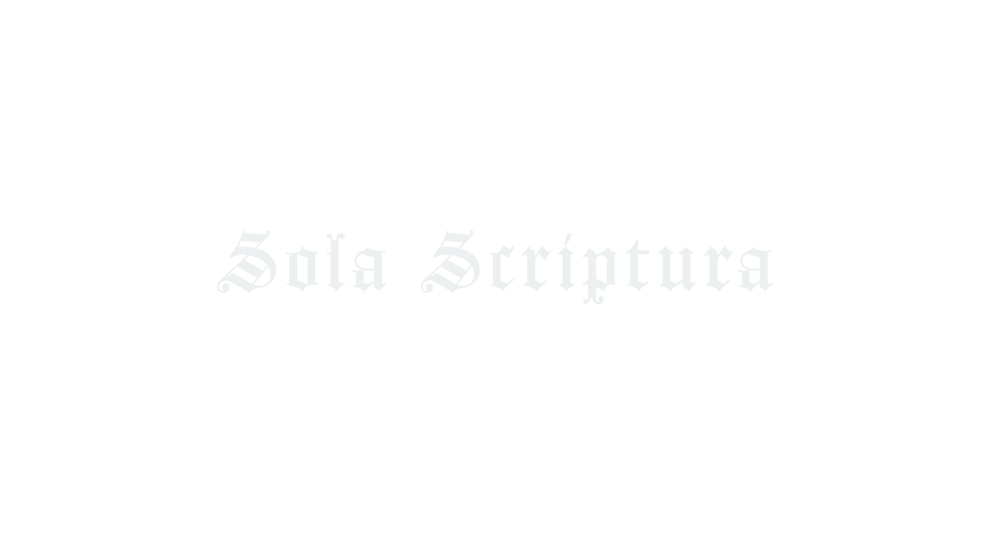 Reformation Sola Scriptura