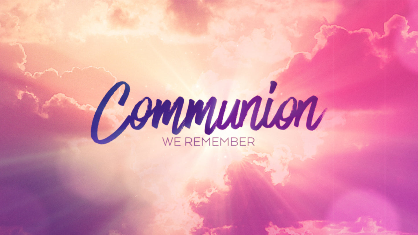 Resurrection Words Communion