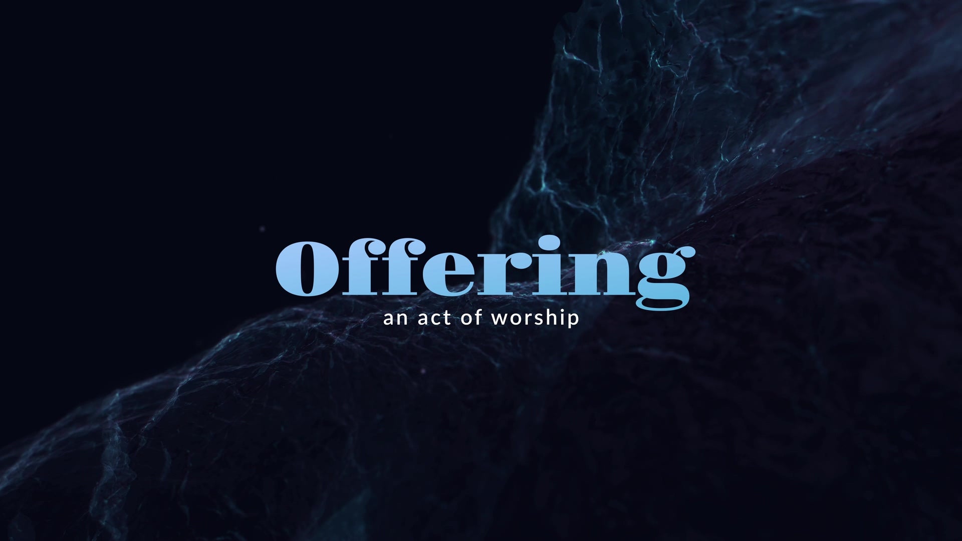 Newness Offering Still | Shift Worship, image size:1920x1080