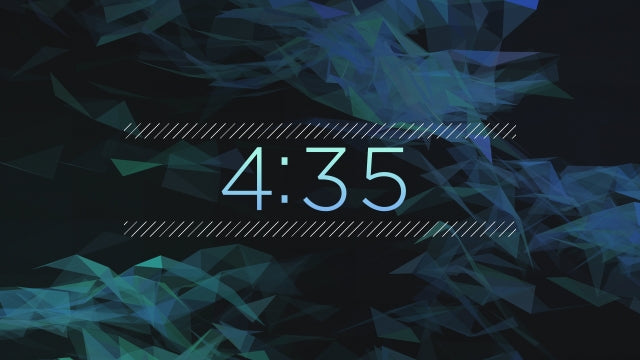 Flow Poly Waves Countdown