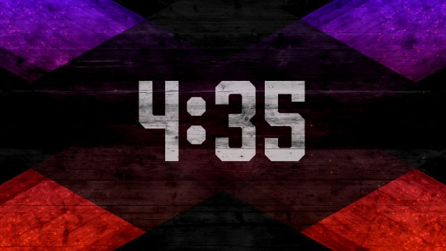Geometric Wood Countdown