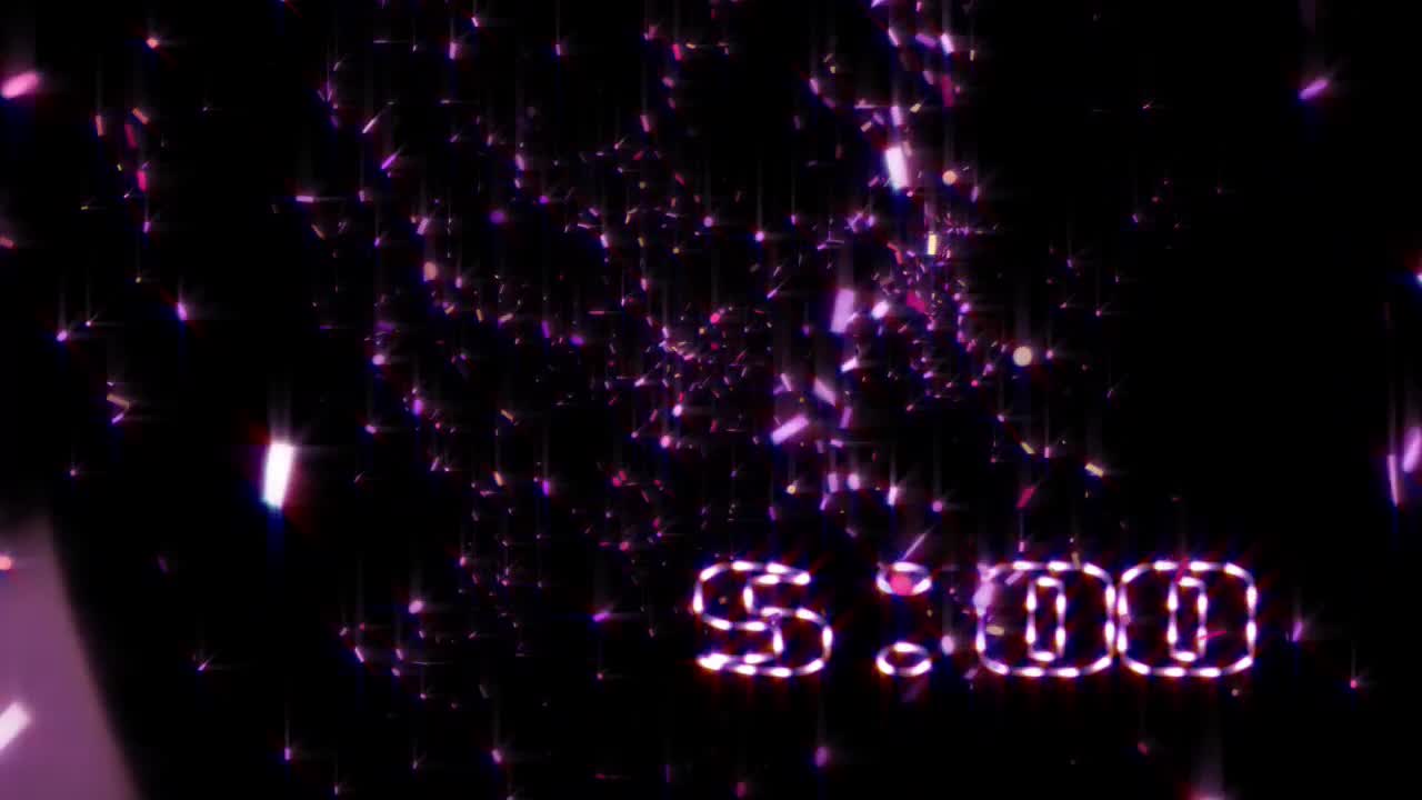 Purple Confetti Countdown