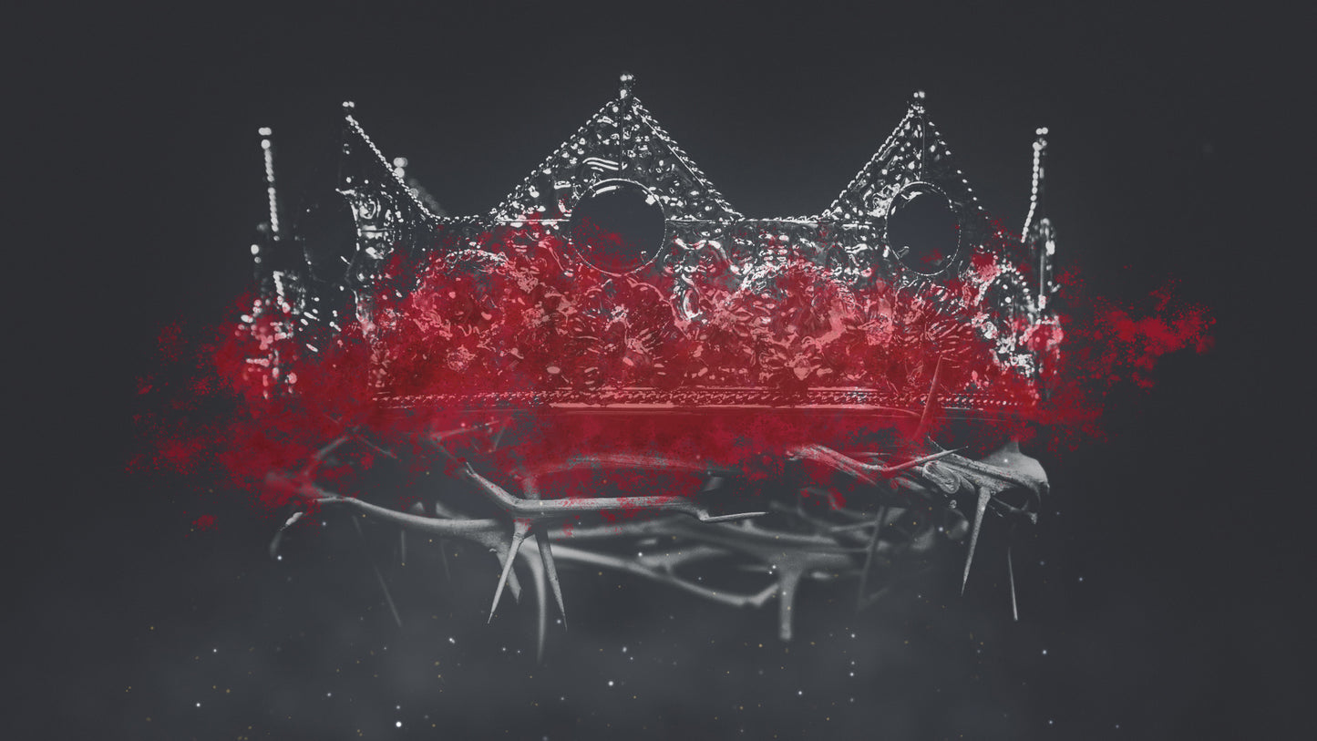 Good Friday Thorny Crown Red