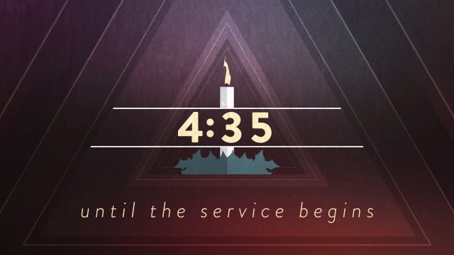 Christmas Candles Countdown