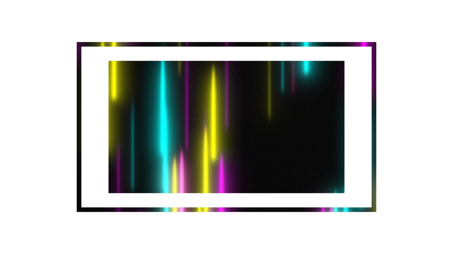 Neon Rain Rectangle 01