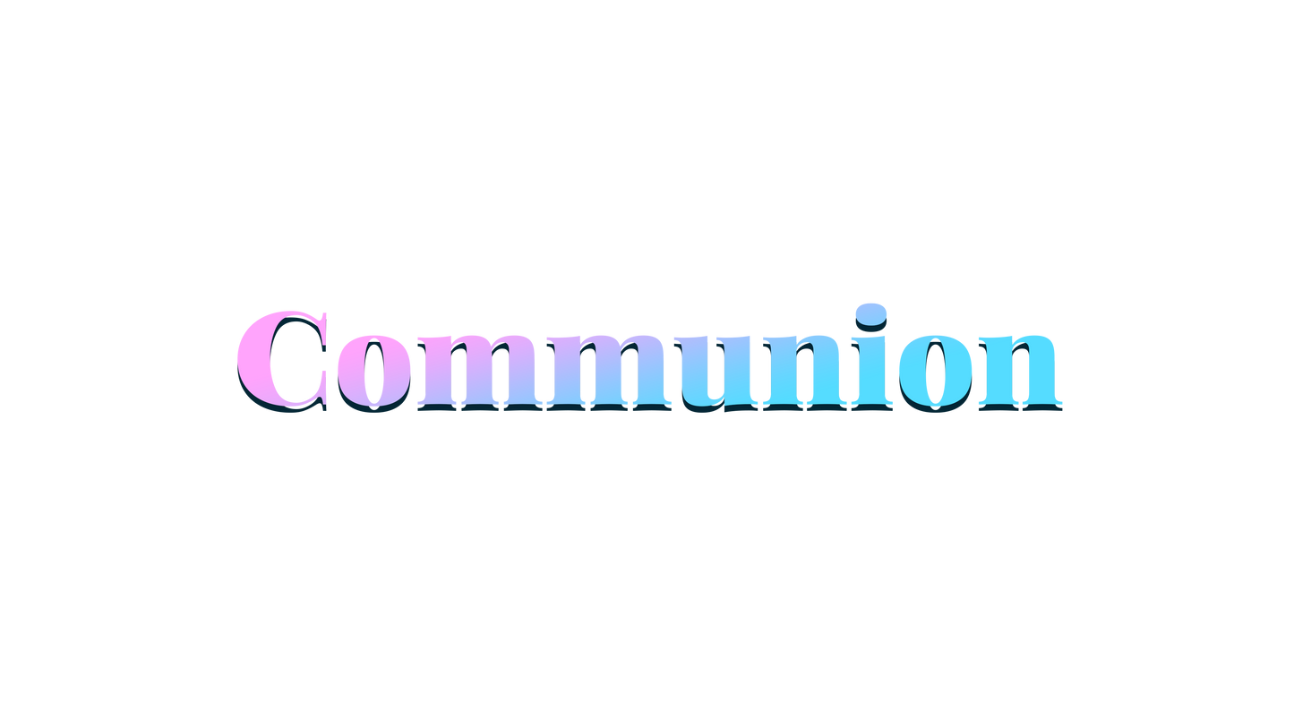 Easter Flow Communion