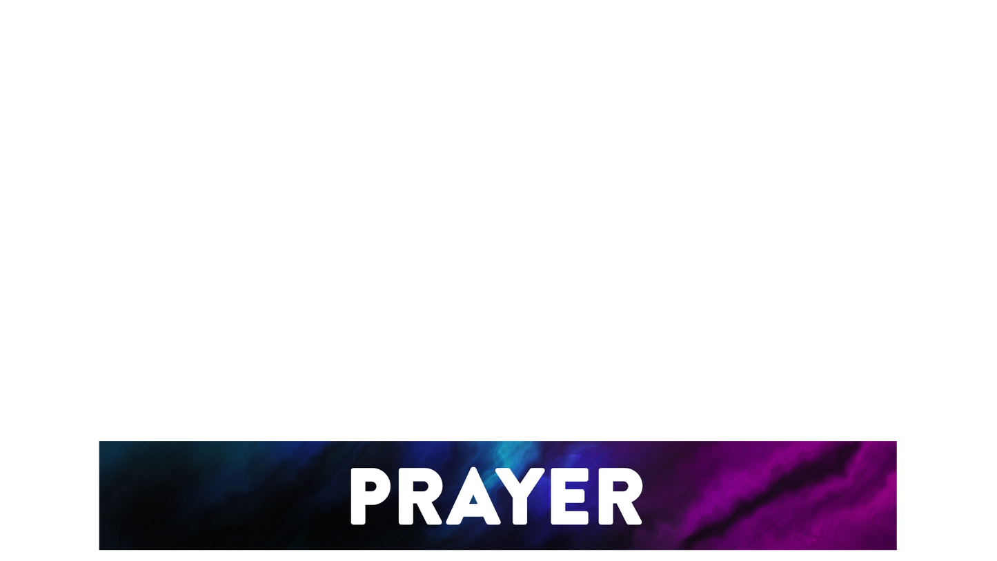 Easter Paint Lower Third Prayer