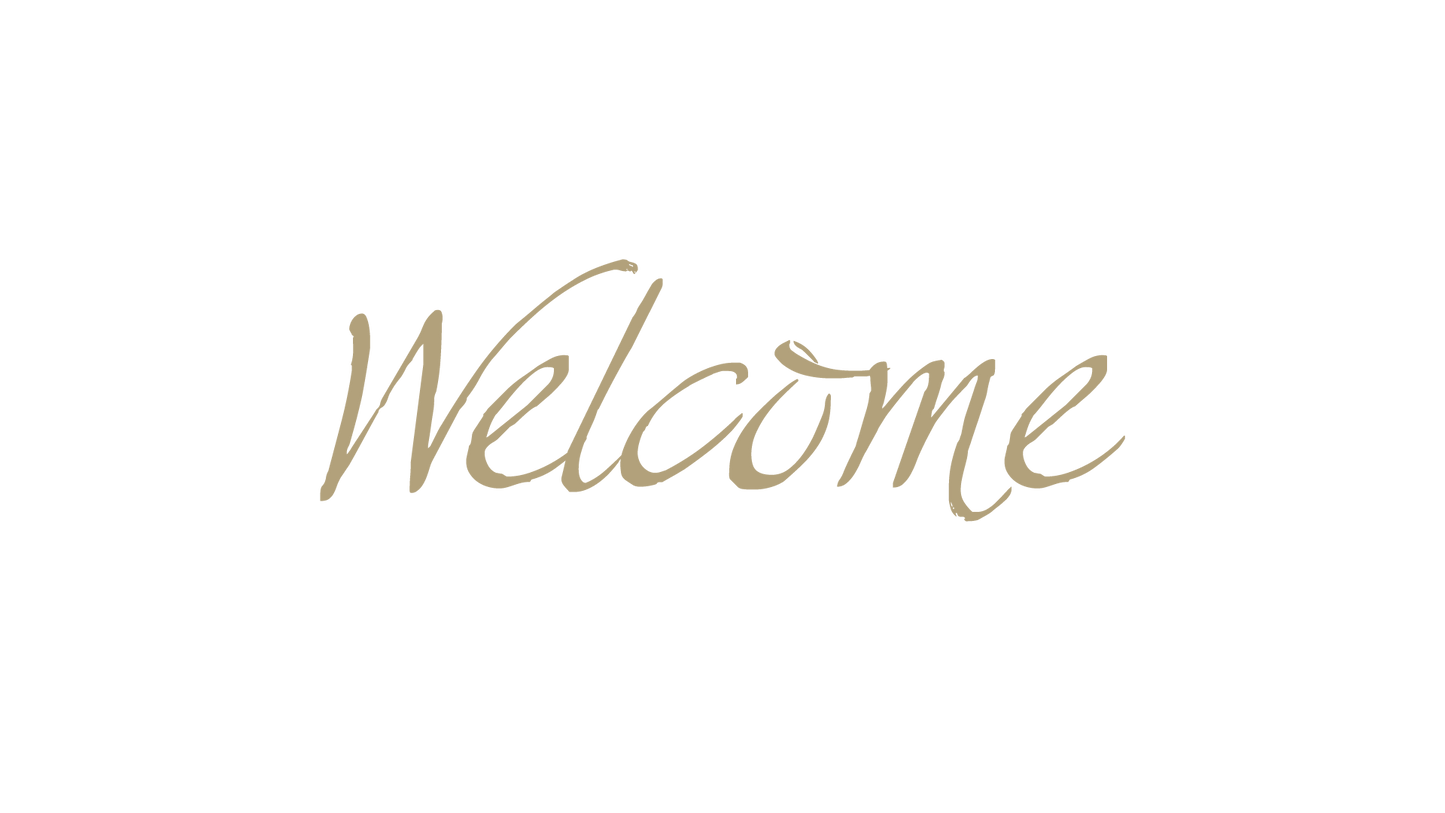Welcome