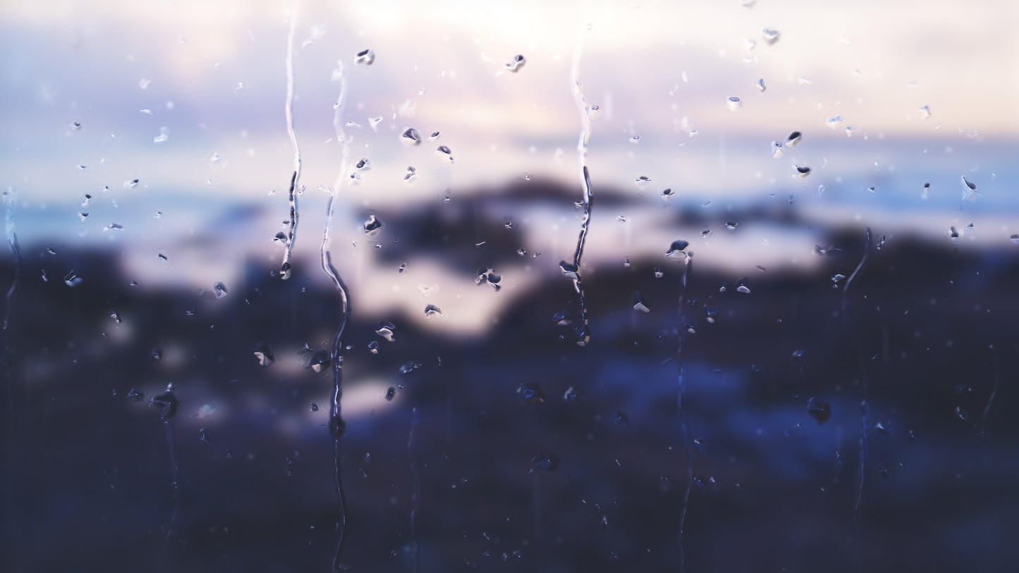 Rainy Day Ocean