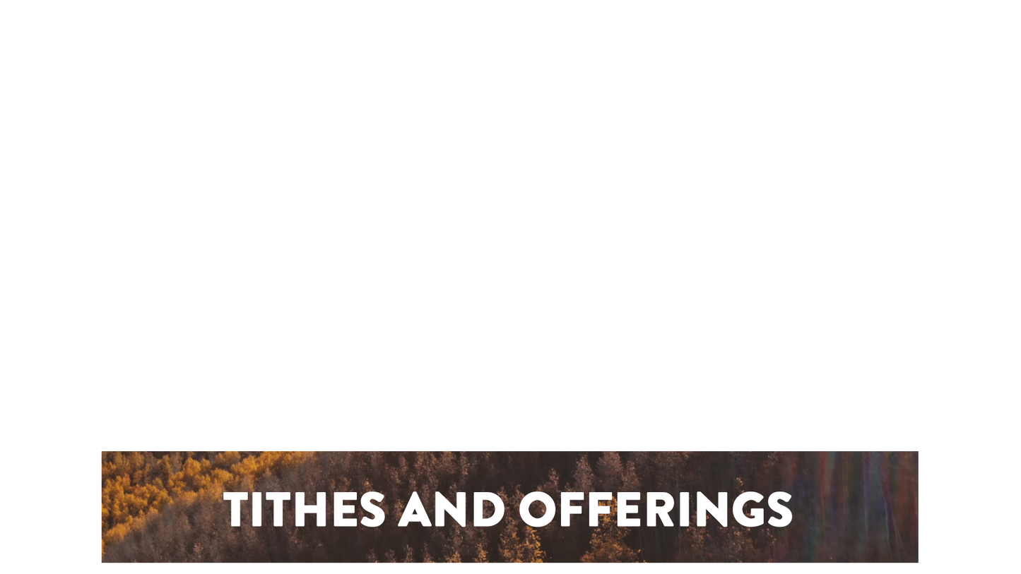 Mountain Sky Lower Third Tithes Offering