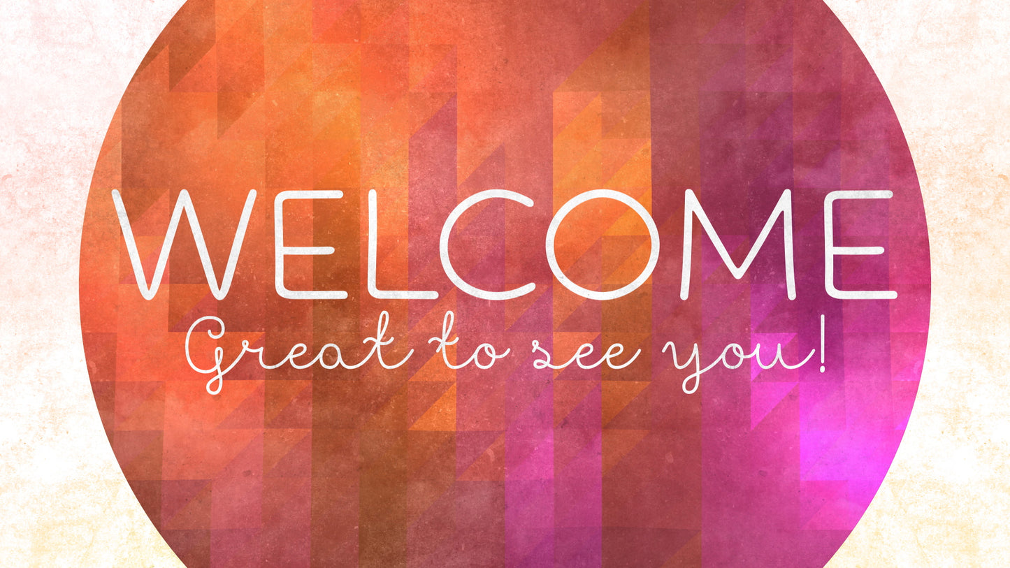 Triangulated Sky Welcome Still