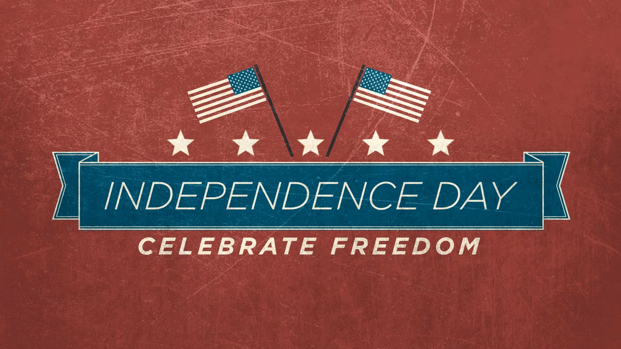 Vintage Independence Day Title Still
