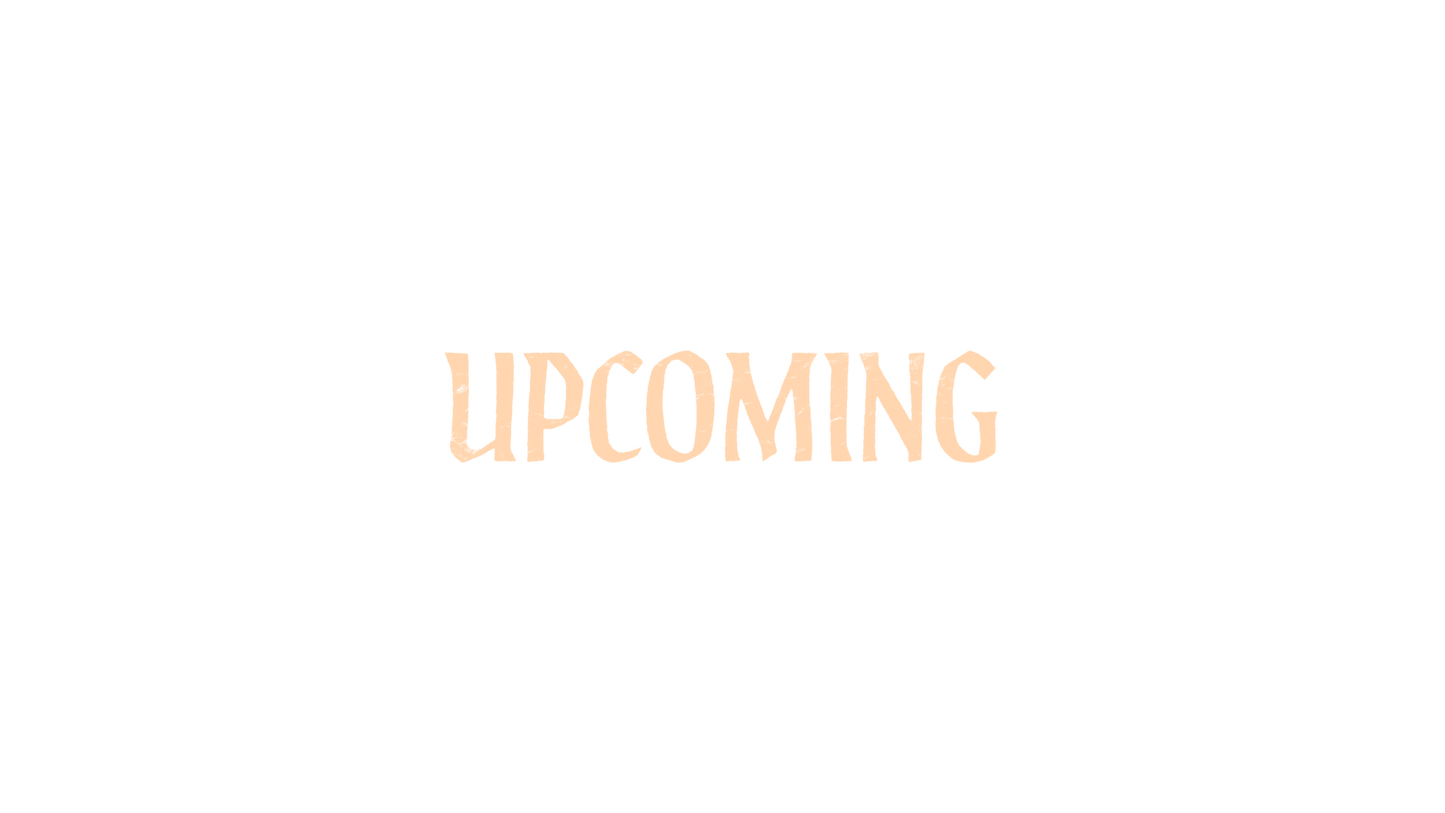 Holy Week Upcoming