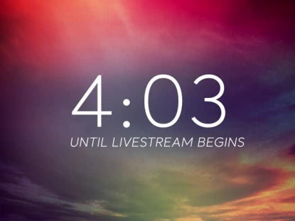 Vivid Skies Livestream Countdown