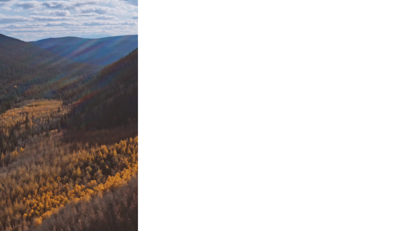 Mountain Sky Lower Third Left Blank