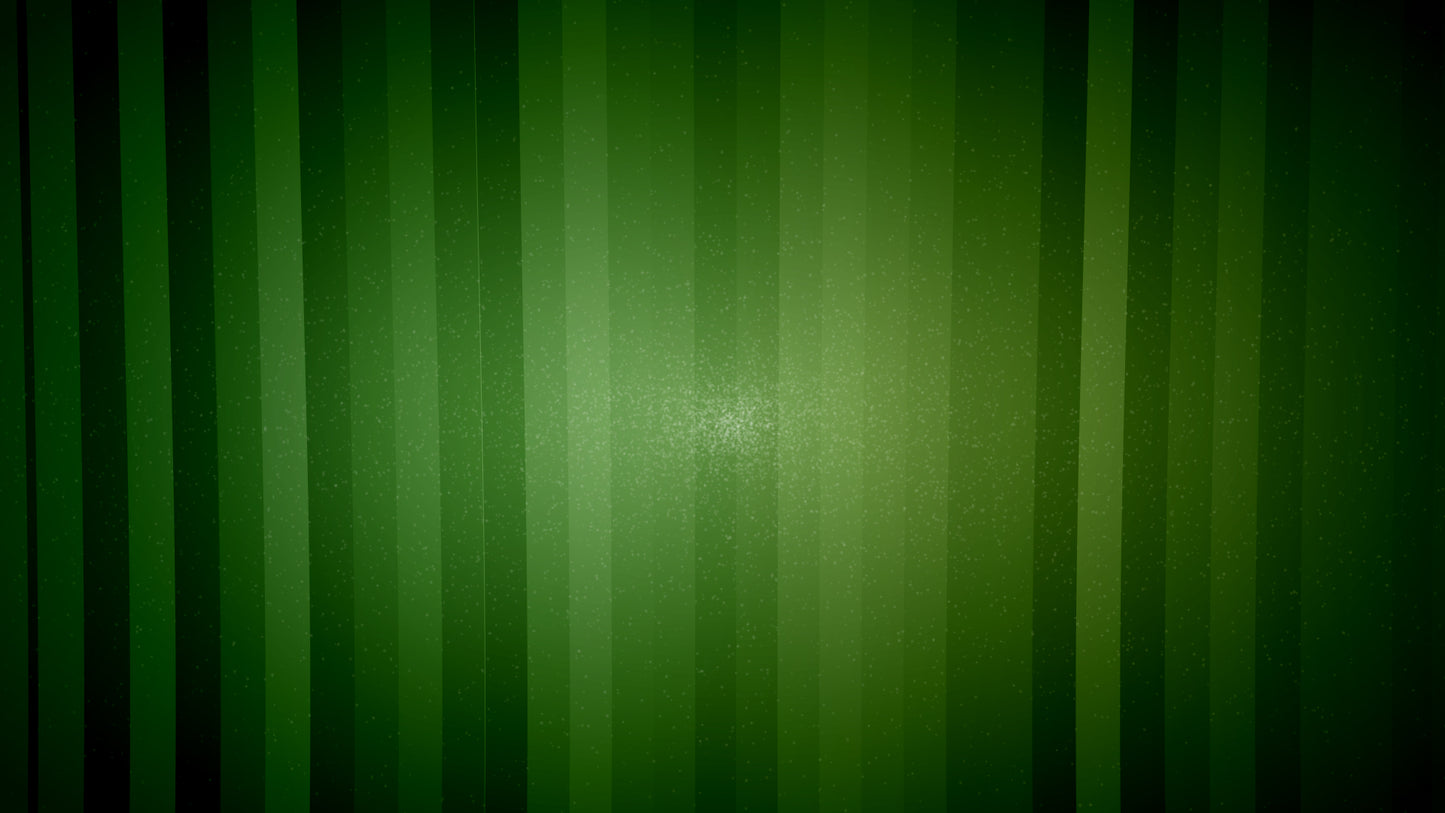 Digital Curtain Green Stripes