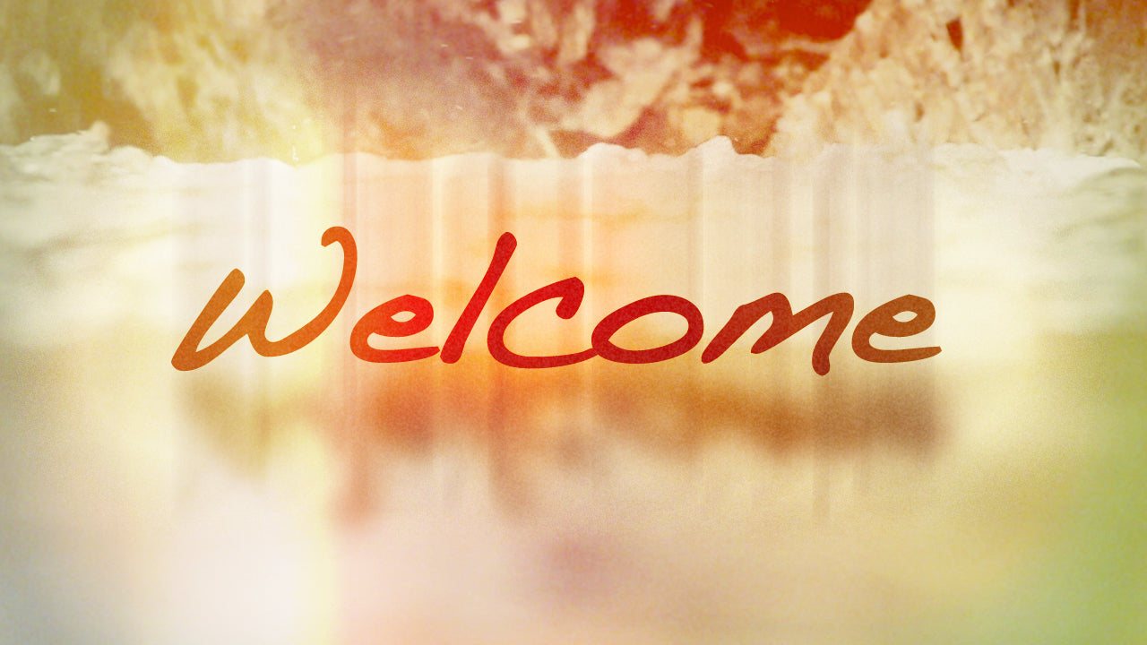 Flashing River Welcome