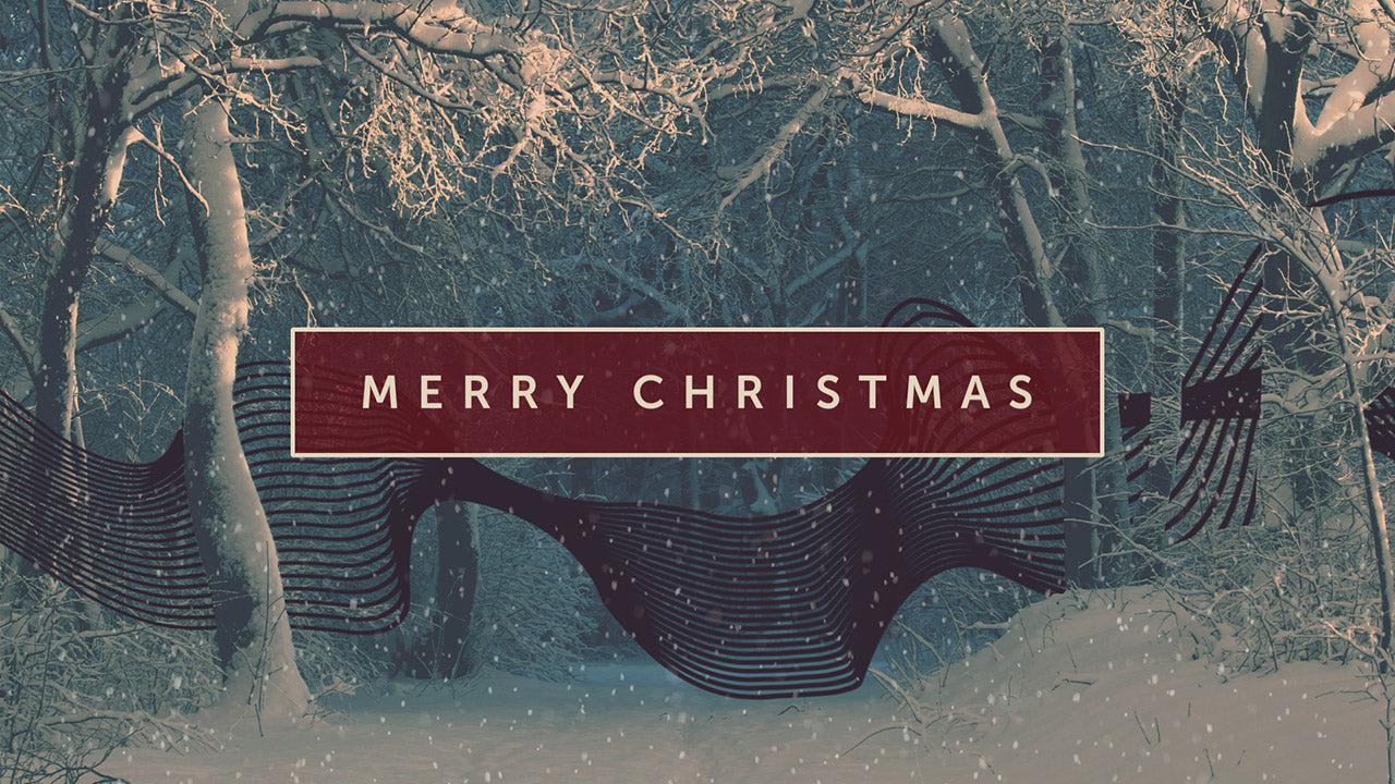 Christmas Ribbon PSD