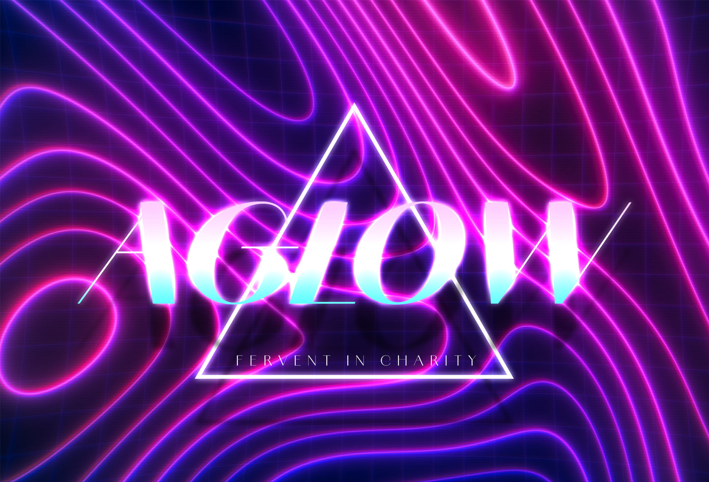 Neon Topo 4X6 Postcard