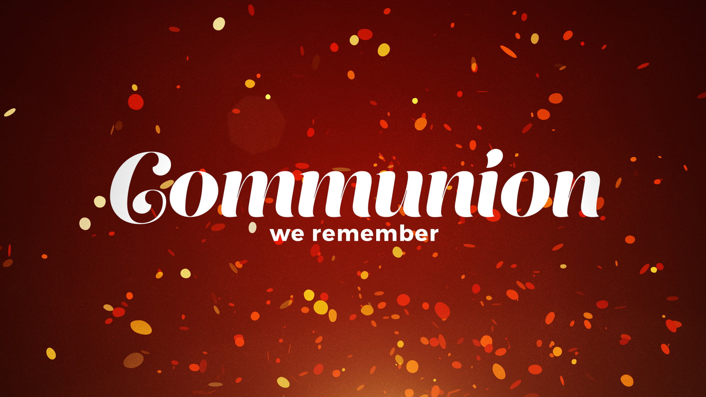 Confetti Communion