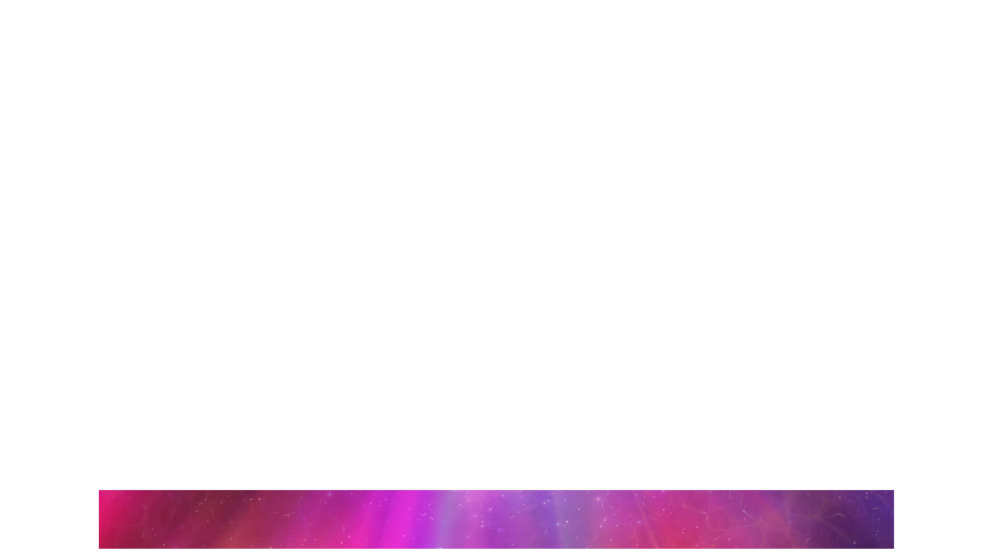 Universe Glow Lower Third Blank 01