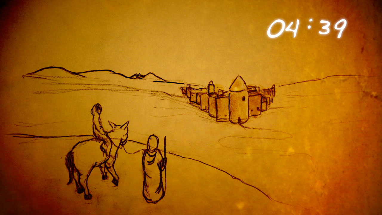 Nativity Sketches Countdown