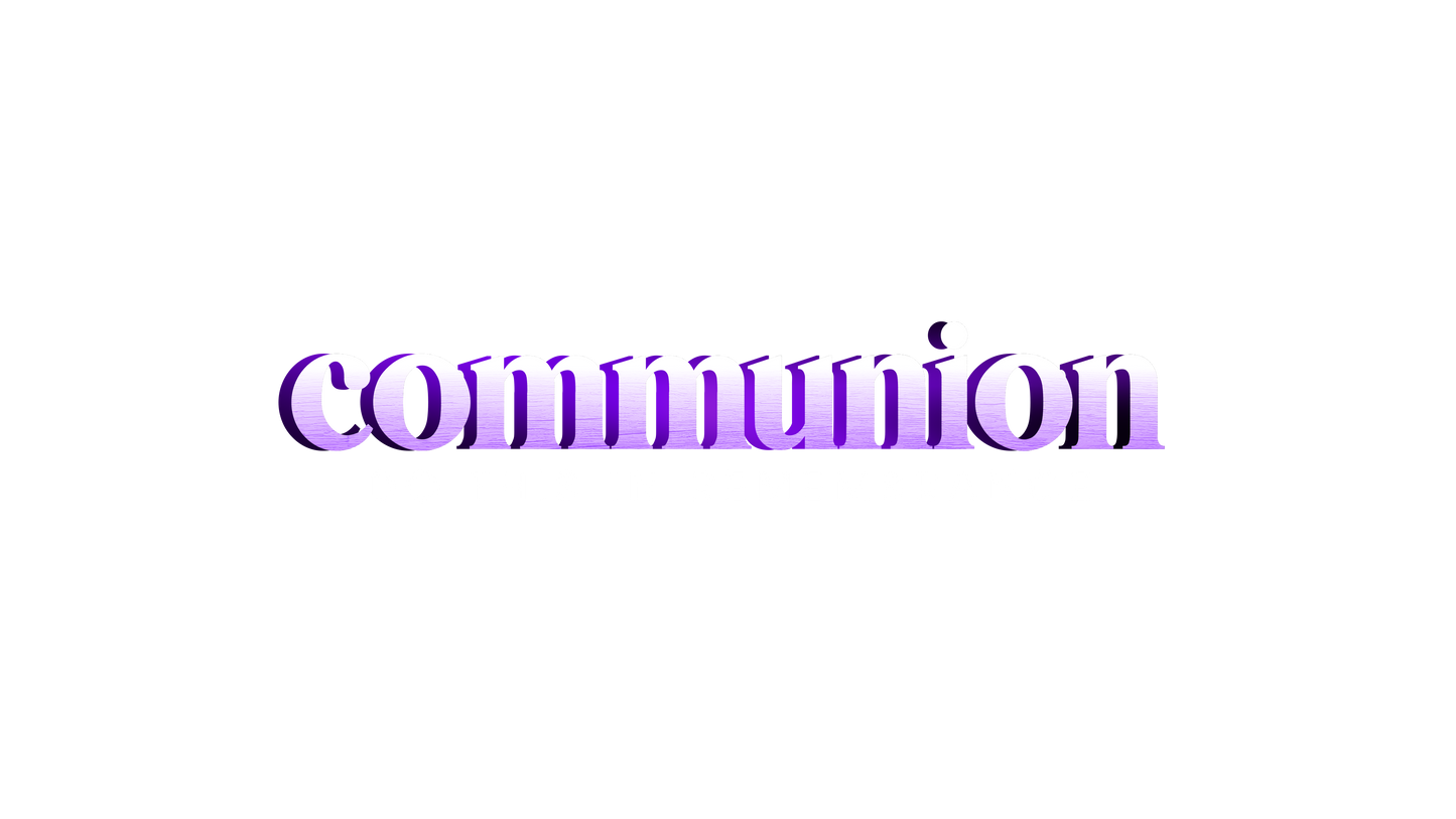 Wooden Gradients Communion