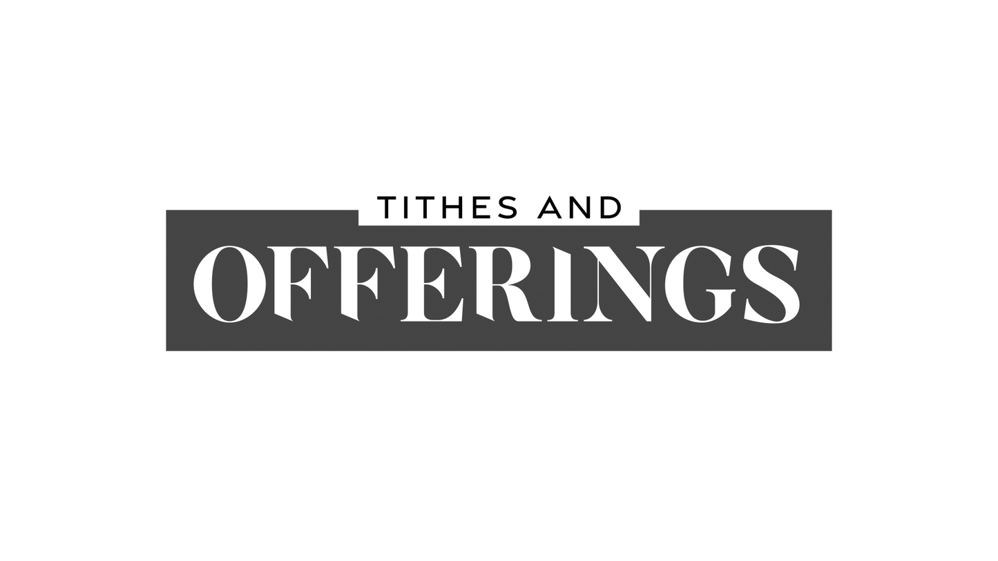 Vivid Palm Sunday Tithes And Offerings
