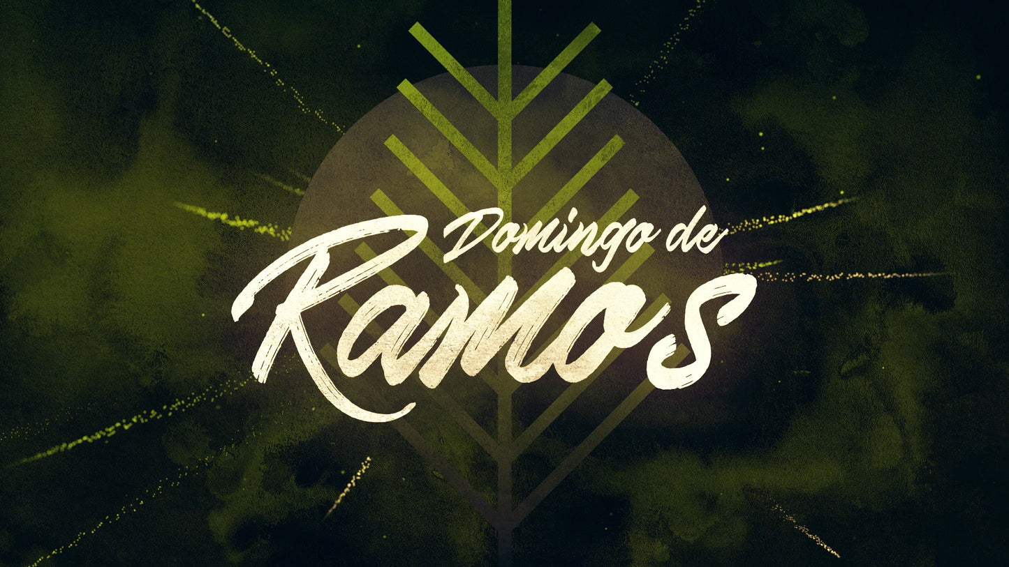 Particle Rays Palm Sunday Title (Spanish) Still