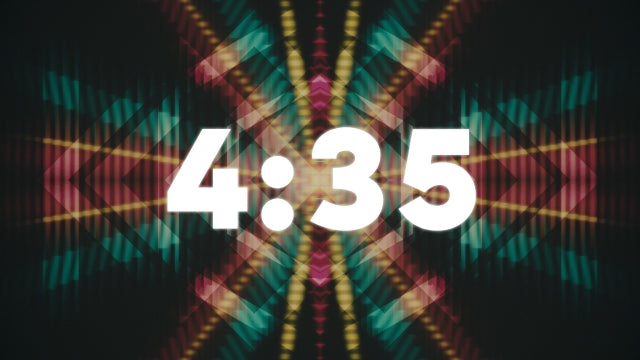 Glow Reflections Countdown