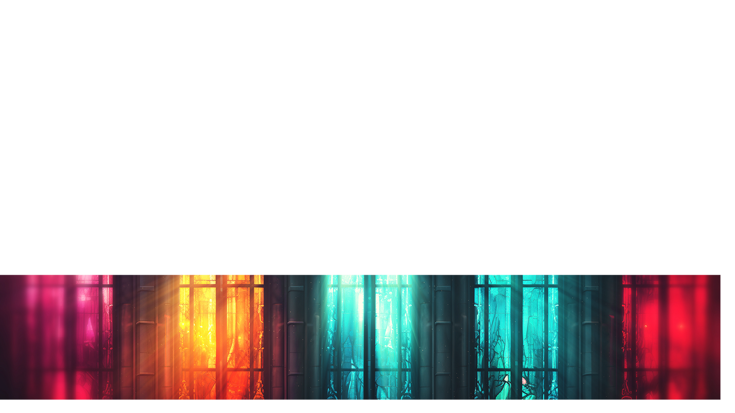 Cathedral Glass Lower Third 16