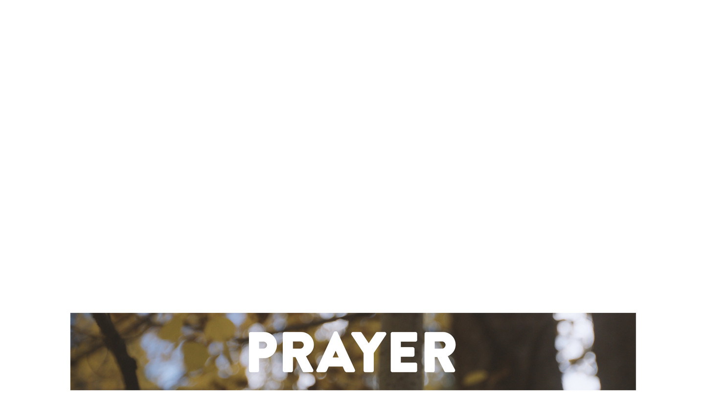 Mountain Hike Lower Third Prayer