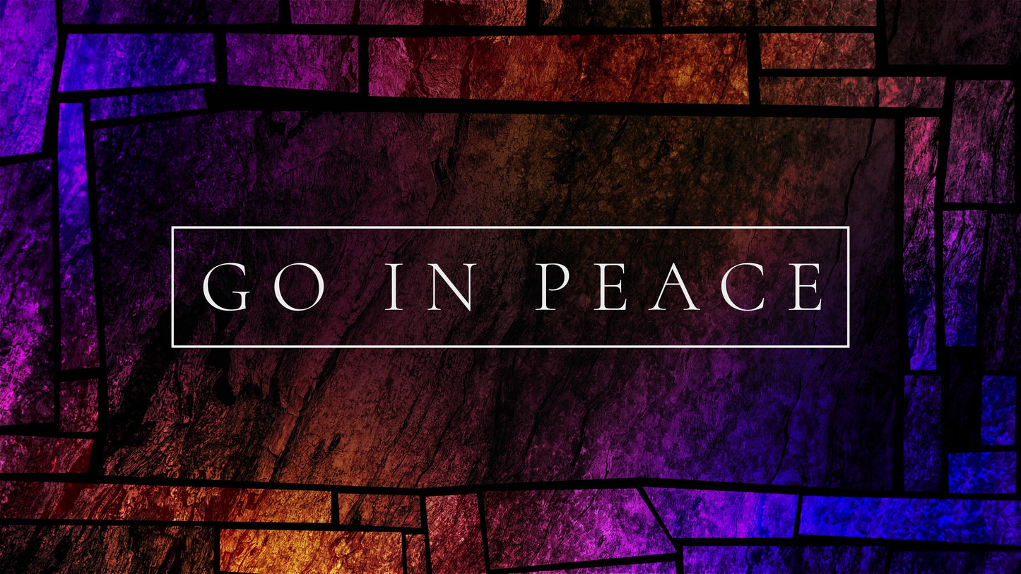 Simple Stained Glass Exit