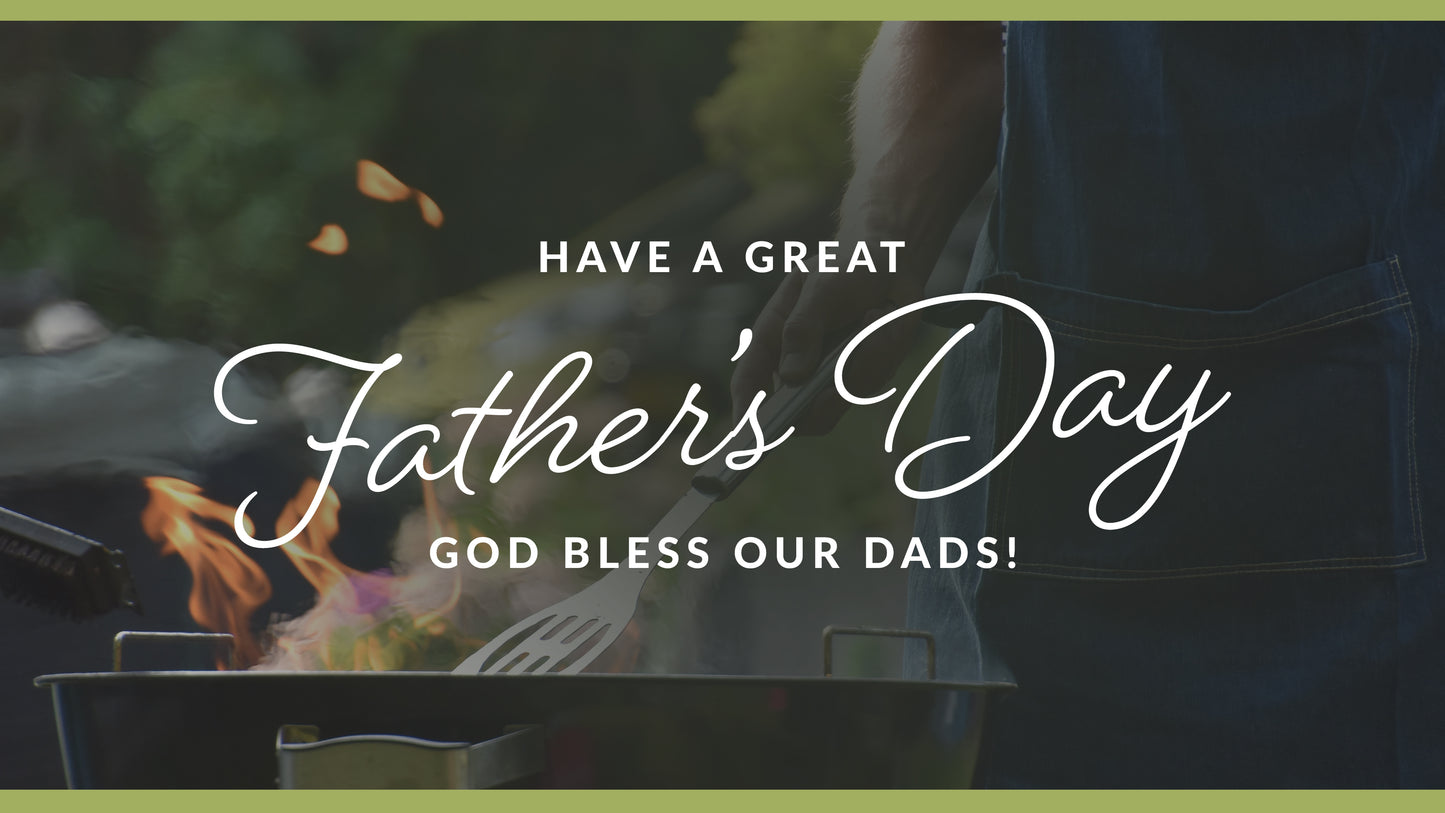 Fathers Day Grill Sermon