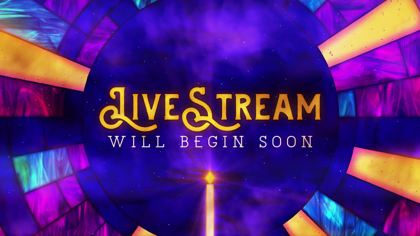 Stained Glass Christmas Live Stream
