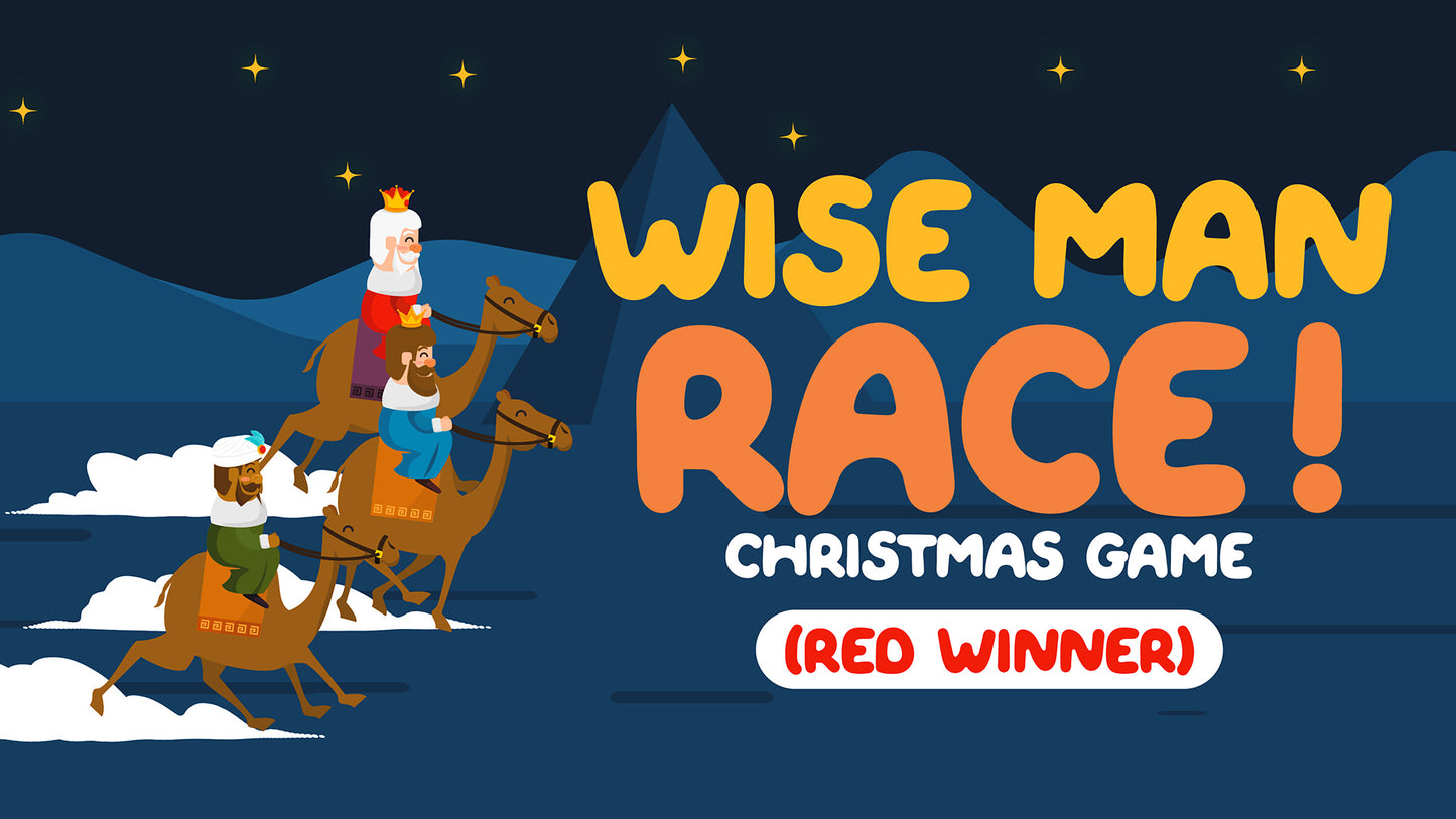 Wise Man Race - Red Wins
