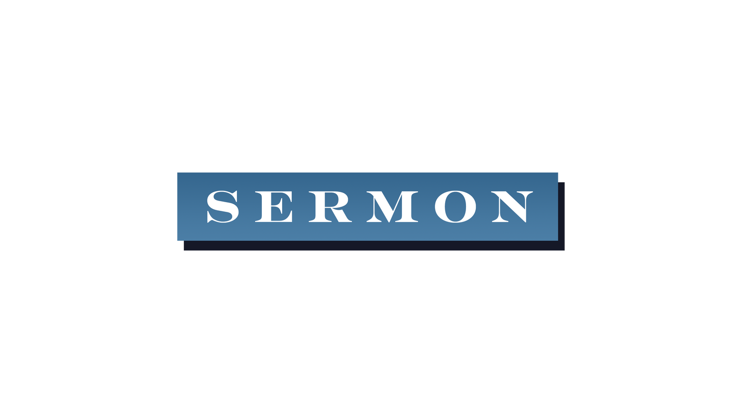 Another Winter Journey Sermon
