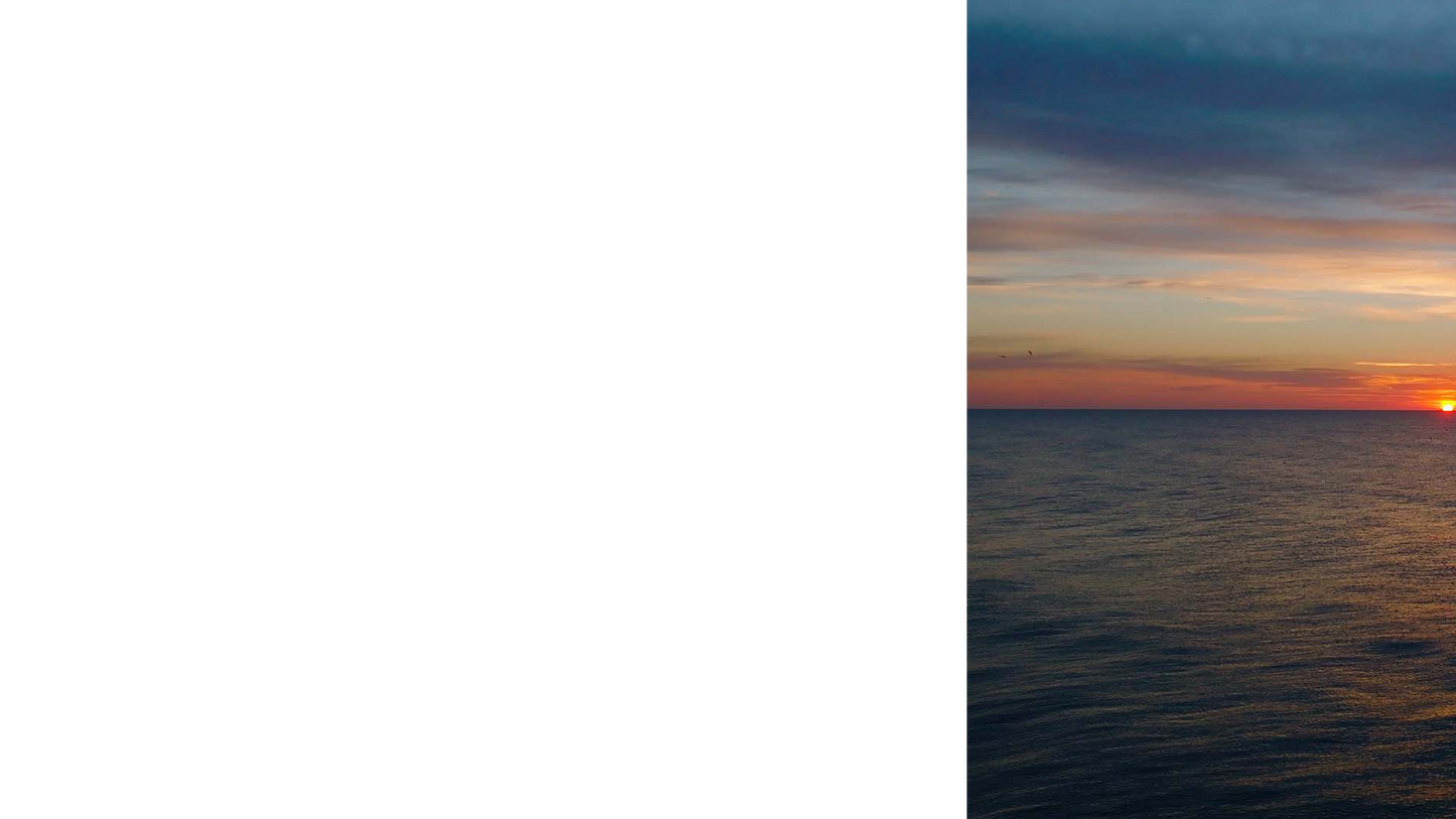 Sunrise Ocean Lower Third Right Blank