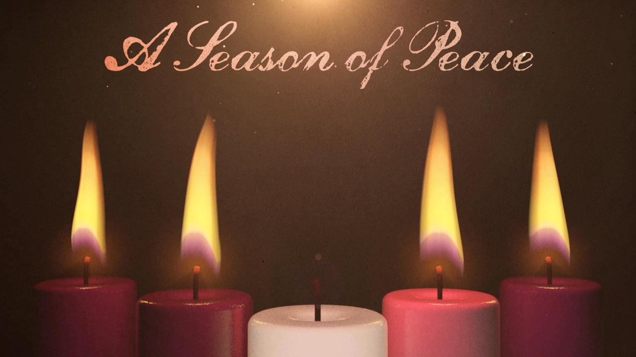 Advent Candles Peace Still