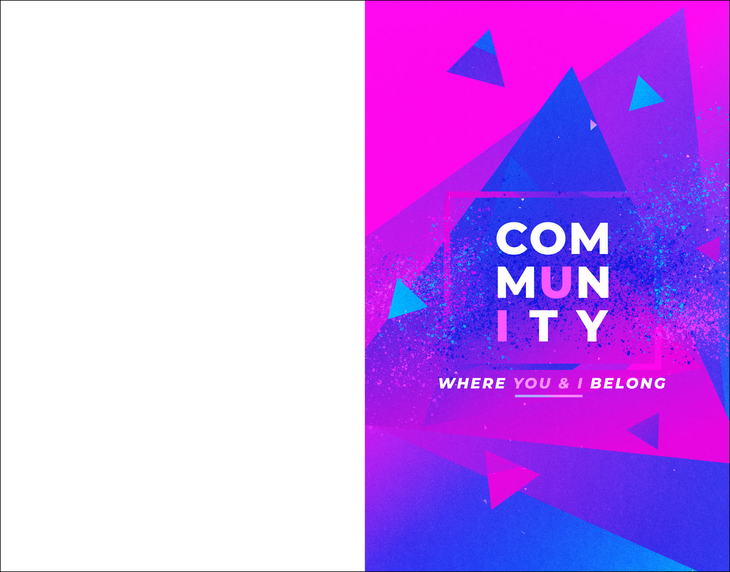 Geo Pop Community 8_5X11 Bulletin