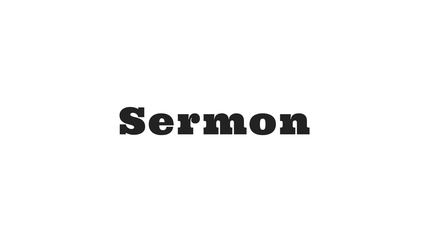 Watercolor Cross Sermon