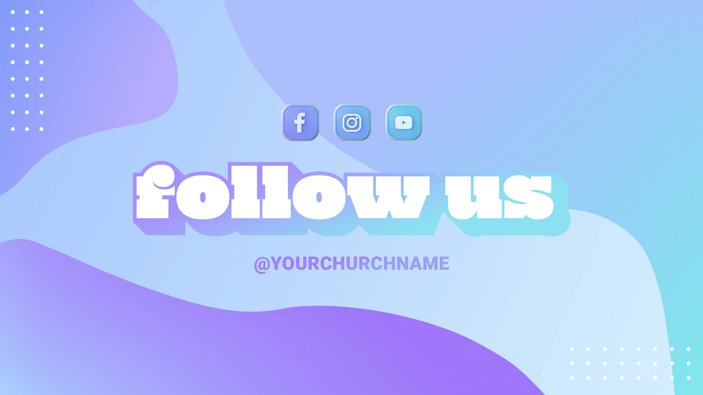 Follow Us Sermon
