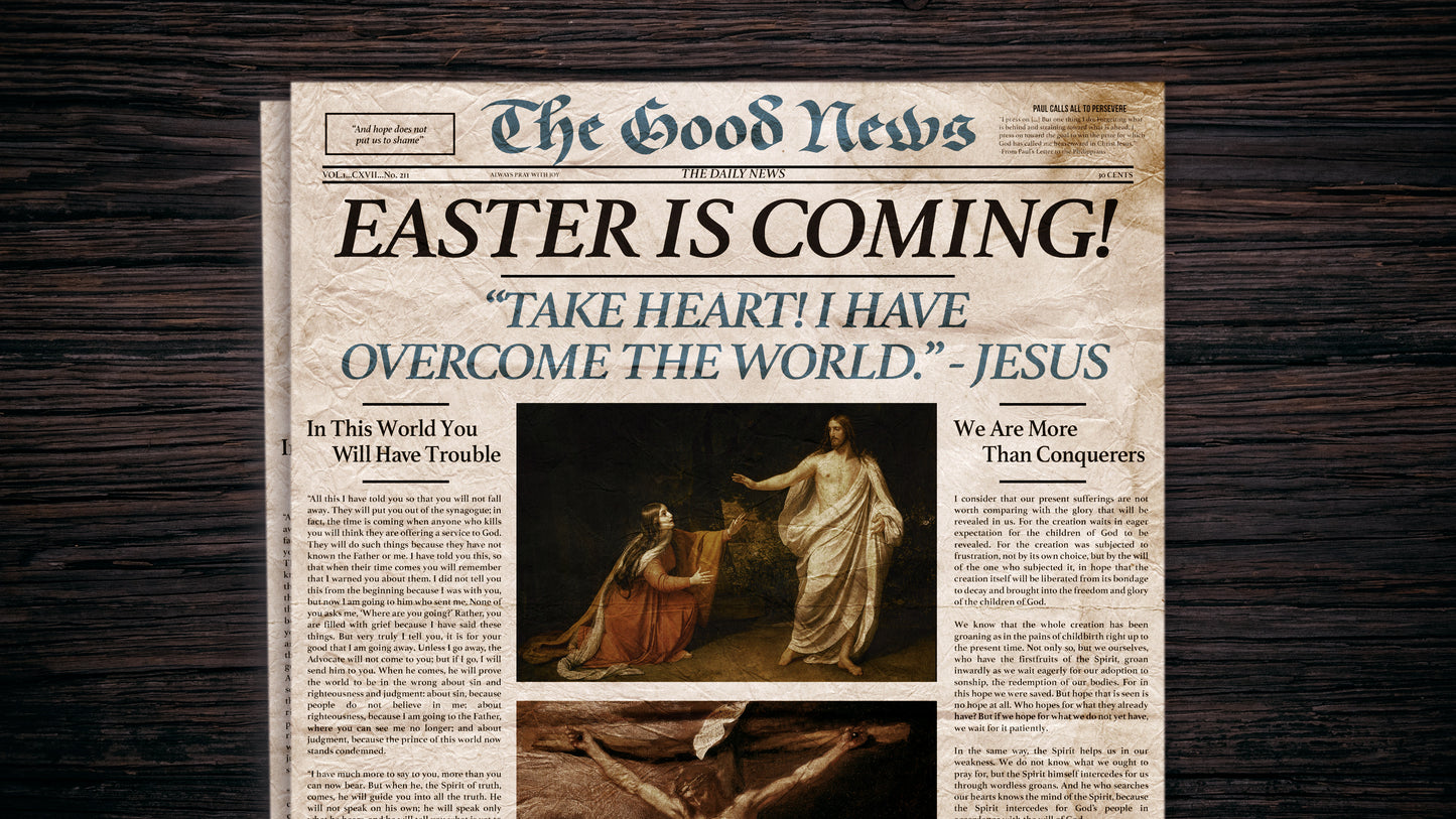 Easter Is Coming News Sermon