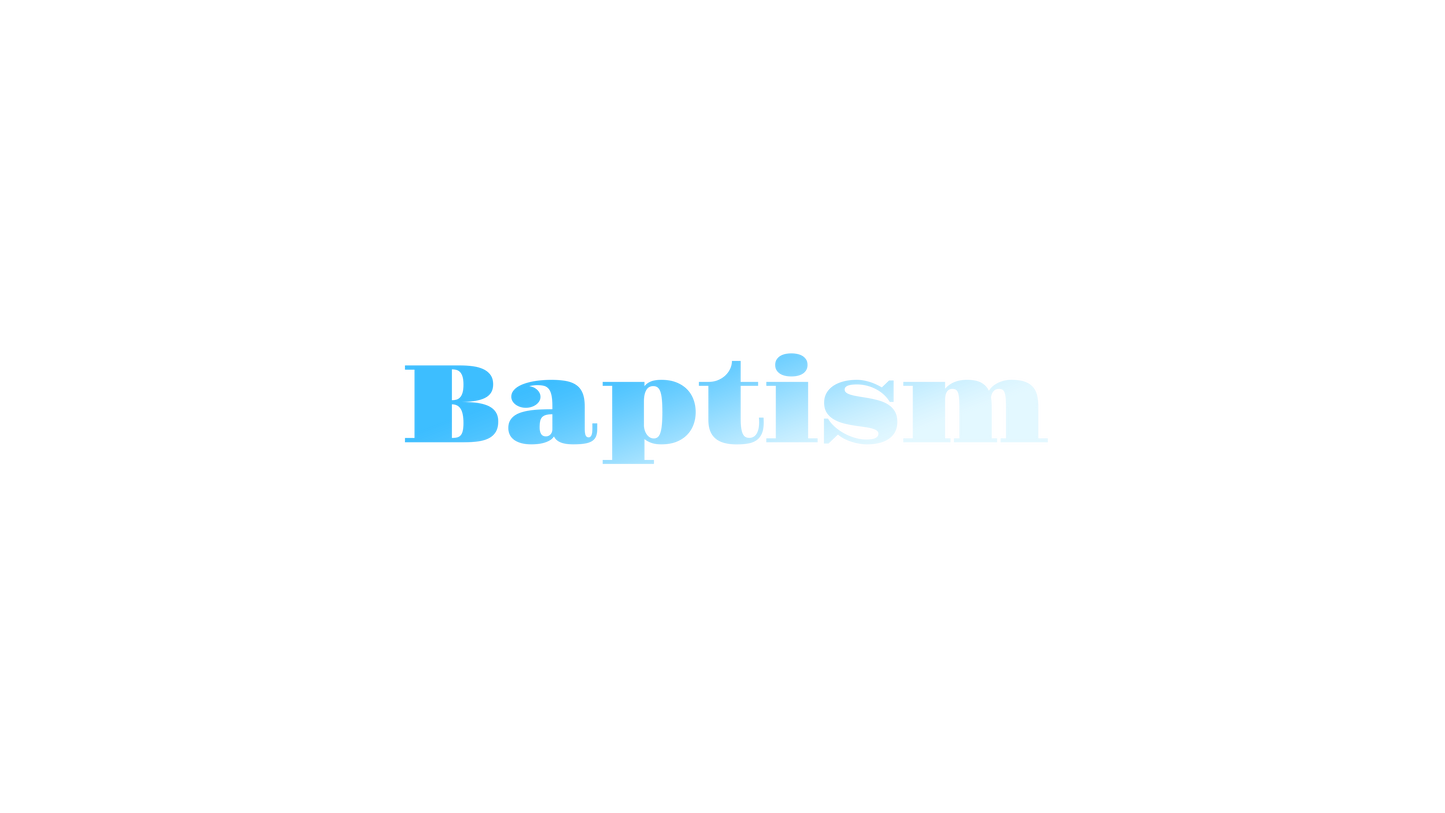Newness Baptism