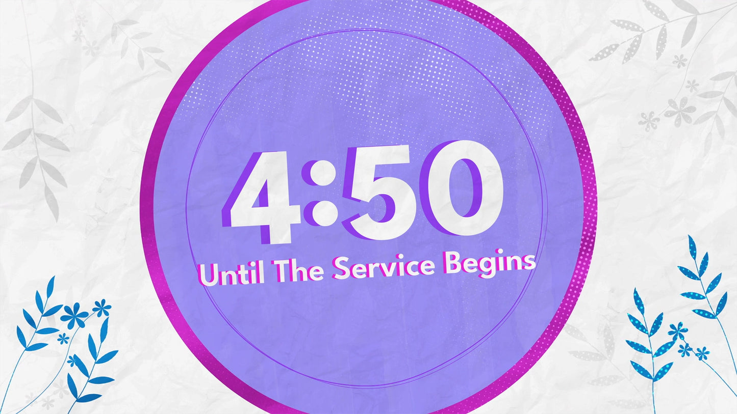 Spring Textures Countdown