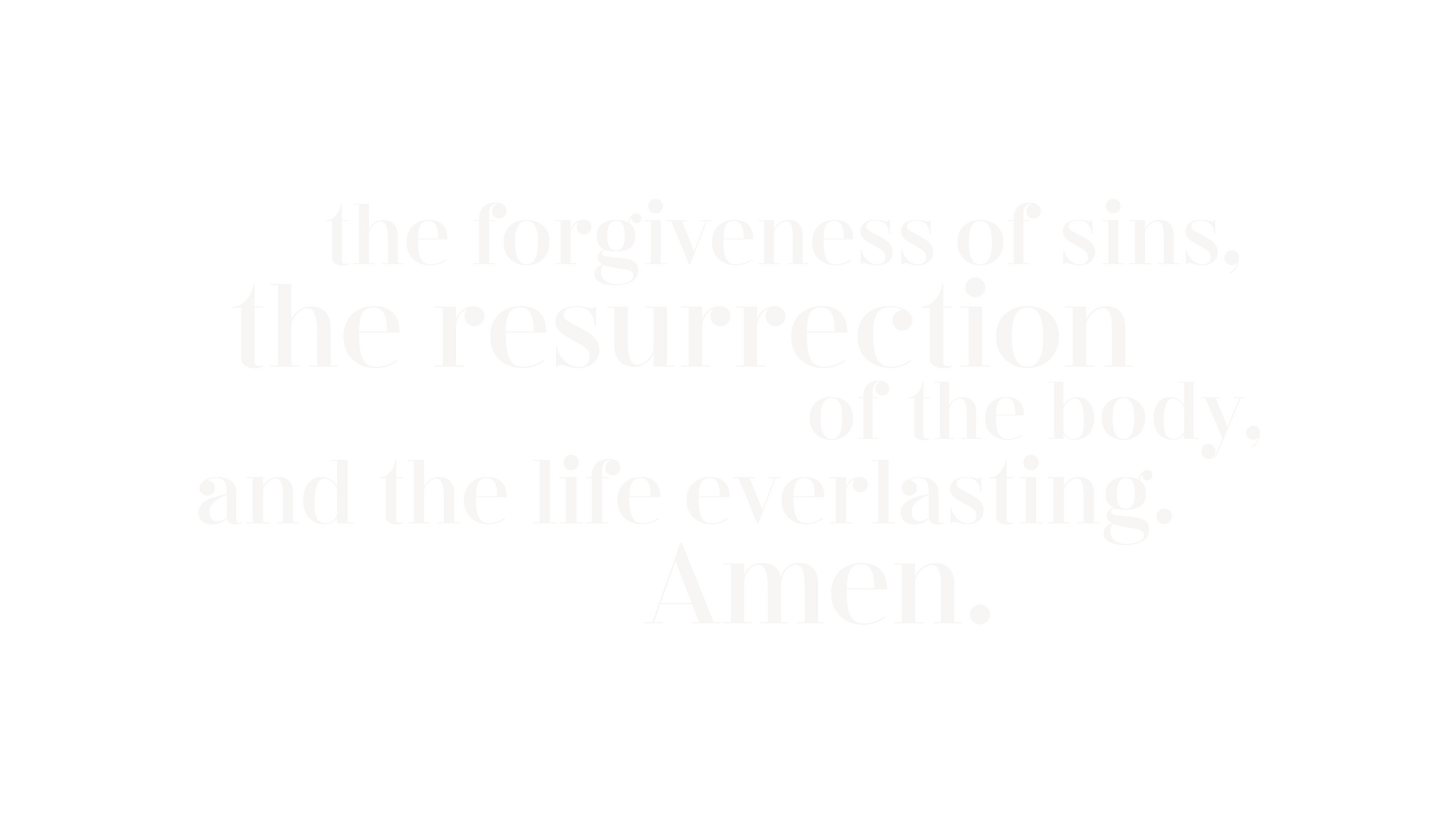 Apostles Creed 7