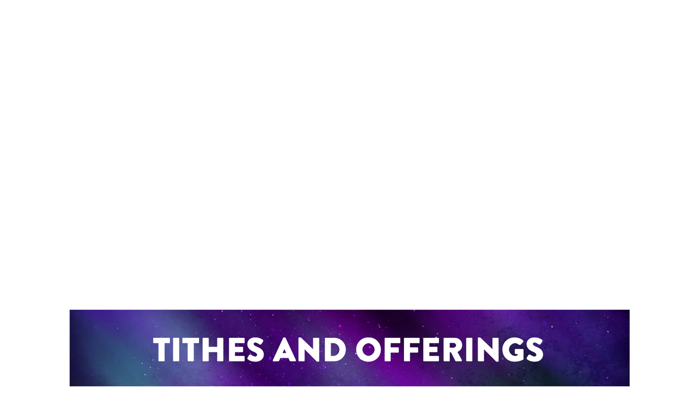 Beautiful Dust Lower Third Tithes Offering