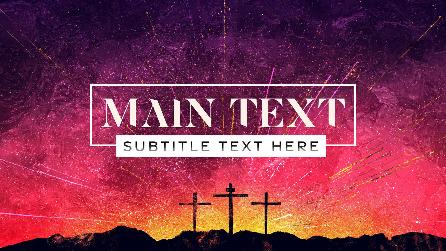 Title Sermon Slide Sermon